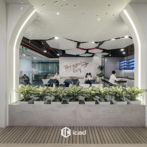 KHÔNG GIAN XANH MÁT GIÚP TĂNG HIỆU SUẤT LÀM VIỆC VÀ TẠO MÔI TRƯỜNG THOẢI MÁI CHO DÂN VĂN PHÒNG