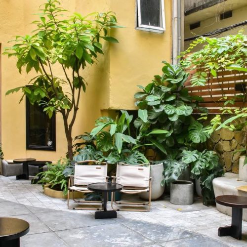 THIẾT KẾ KHÔNG GIAN XANH MÁT CHO QUÁN CÀ PHÊ